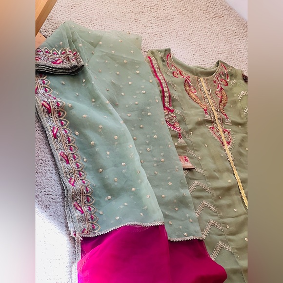 Pakistani Indian party wear dress - Picture 5 of 5